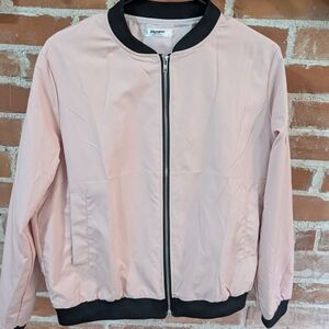 Zeagoo Light Pink Bomber Jacket (Pink Ladies)